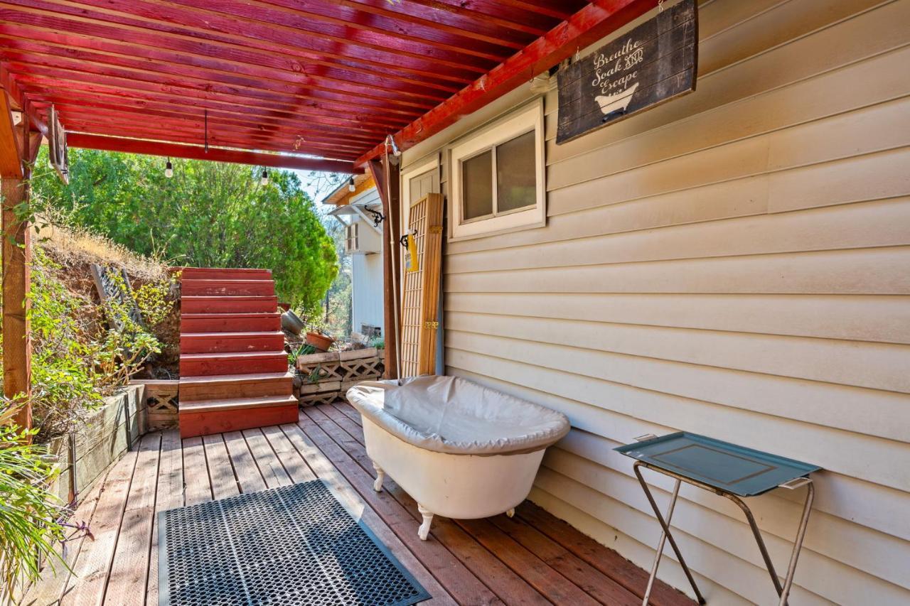 Views, Hot Tub, Outdoor Shower, 15M From Sequoia Three Rivers Exterior photo